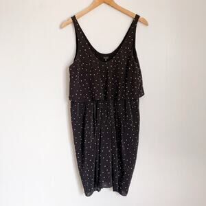 Aritzia T. Babaton Silk Polka Dot Dress